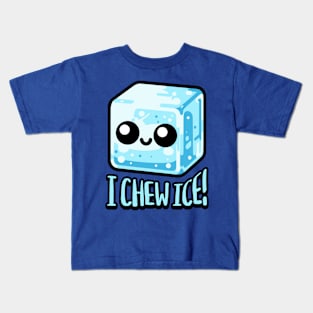 Chew Ice! Cute Ice Cube Kids T-Shirt